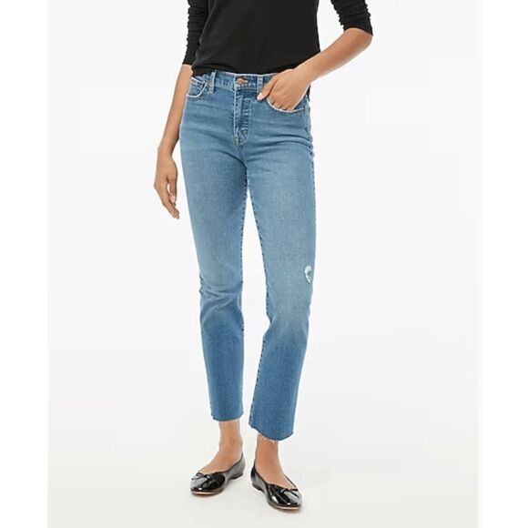 J. crew Factory Essential straight jean in all-day stretch NWOT - Picture 5 of 8